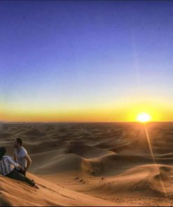 groupe dans le désert Maroc
