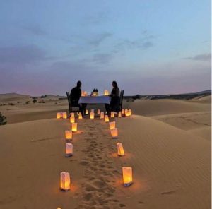 désert Maroc une nuit